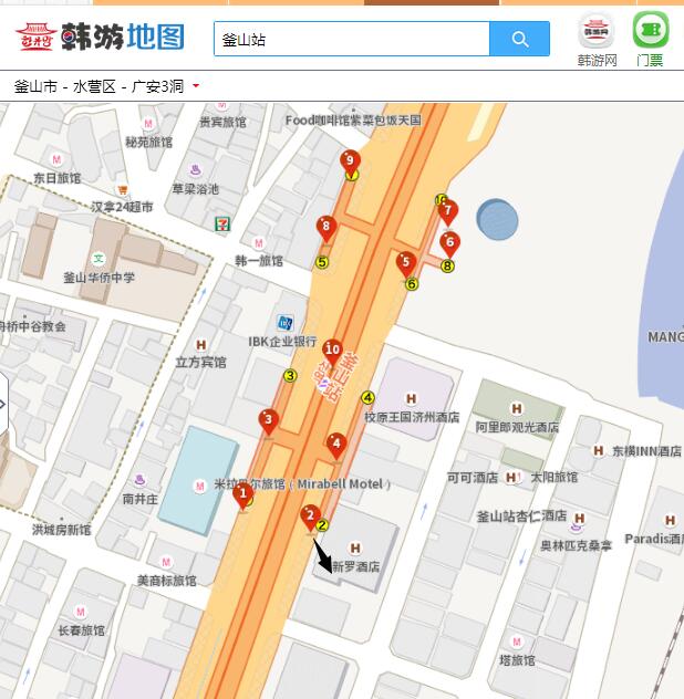 釜山工商银行在地铁哪站下车-第1张-交通-答答问