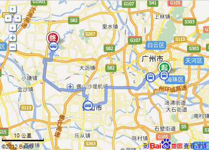 广州中大乘地铁到佛山市南海区狮山镇南海软件科技园信息大道怎么走-第1张-交通-答答问