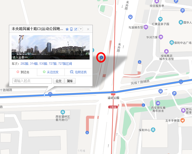 西安城市运动公园坐727从地铁哪个口出-第1张-交通-答答问
