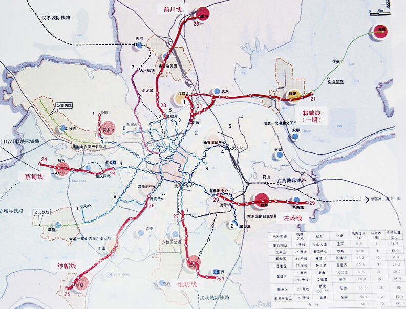 武汉轨道交通21号线的与27号线同日开建，不如叫”阳逻线“-第1张-交通-答答问