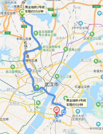 从宋家岗到武昌火车站地铁怎么坐-第1张-交通-答答问