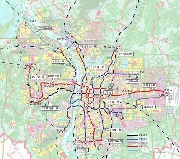 长沙地铁2号线的线路概况-第1张-交通-答答问