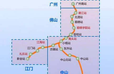 广东江门的高铁站在那个地方-第1张-交通-答答问