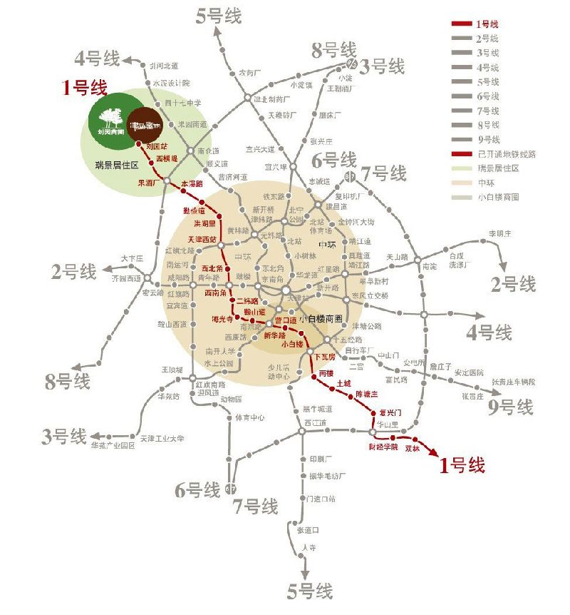 天津地铁10号线的工程进度-第1张-交通-答答问