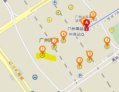广州南站地铁站下车以后哪个出口是高铁站入口-第1张-交通-答答问