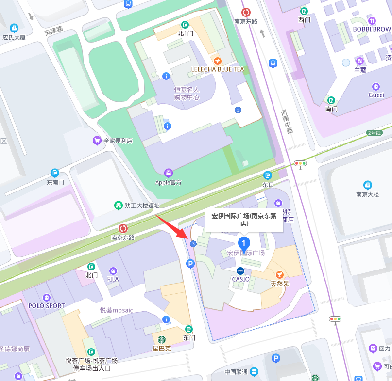 杨浦区包头路殷行路乘地铁8号线宏伊广场地铁几号口出-第1张-交通-答答问