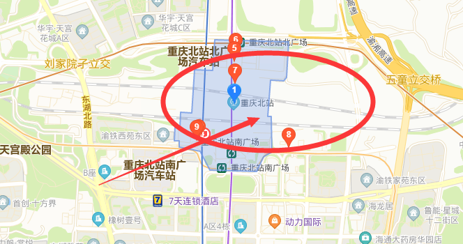 重庆北站和龙头寺是一个地方吗-第1张-交通-答答问