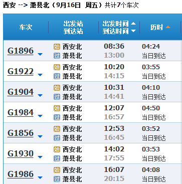 西安北站到萧县北站中间停几站-第1张-交通-答答问