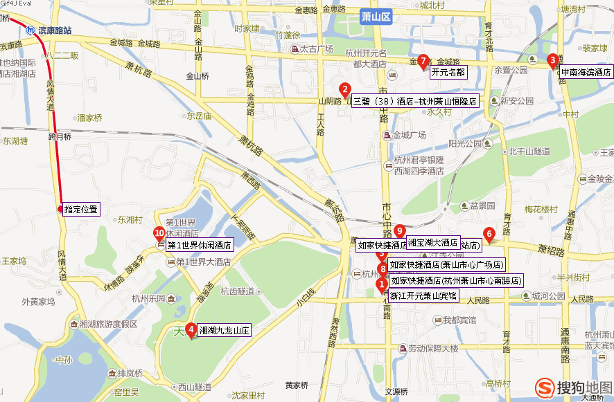 我打算这个礼拜天去杭州乐园，坐杭州地铁1号线从湘湖站下，湘湖站有几个出口，从哪个出口下，去杭州乐园-第1张-交通-答答问