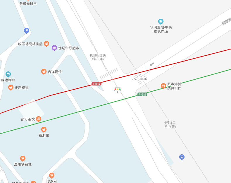 杭州地铁火车东站站1.4号线是否可以换乘6号线和机场快线-第1张-交通-答答问