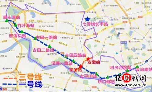 武汉轨道交通6号线的线路规划-第1张-交通-答答问