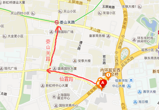 虹桥宾馆附近哪里乘2号线地铁，谢谢-第1张-交通-答答问