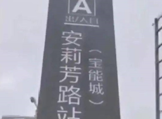 制作假地铁牌！为了卖房开发商这么没下限-第1张-交通-答答问