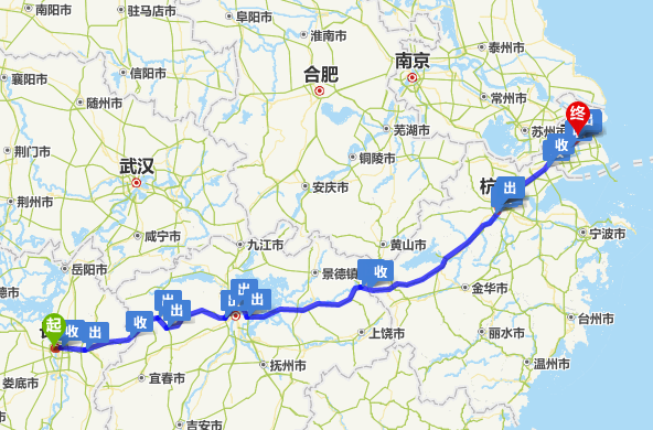 长沙到上海的高铁经过哪些地方-第1张-交通-答答问