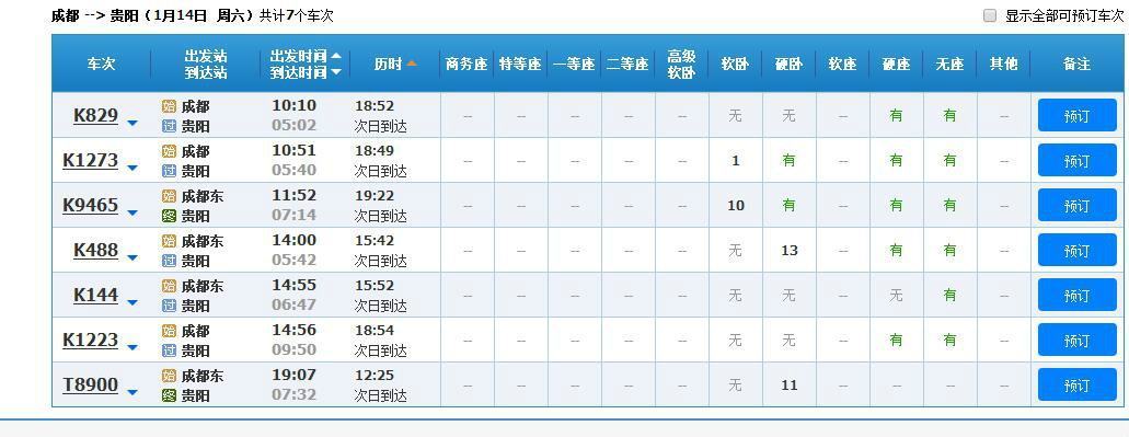 有没有成都到贵州的高铁-第1张-交通-答答问