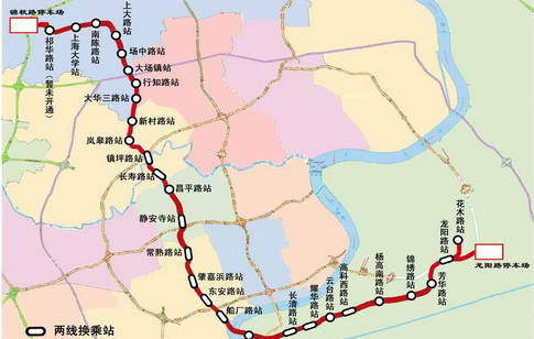 上海地铁7号线线路图-第1张-交通-答答问