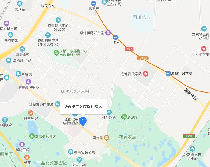 华西第二医院锦江院区坐地铁一号线还是二号线怎么走-第1张-交通-答答问