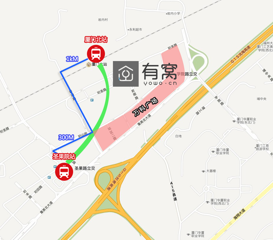 厦门地铁1号线的沿途站点-第1张-交通-答答问