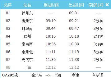徐州到无锡高铁经过哪几站-第1张-交通-答答问