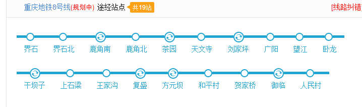 重庆8号线地铁线路要穿过六号线刘家坪站吗-第1张-交通-答答问
