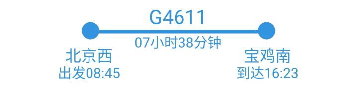g4612高铁从石家庄站到西安北站总共经过几个地方的停点-第1张-交通-答答问