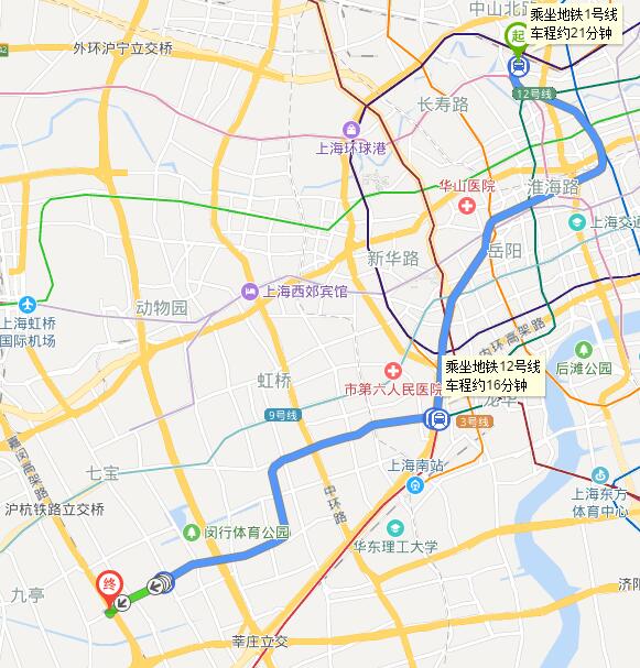 从上海火车站到顾戴路3333弄58号怎么走-第1张-交通-答答问