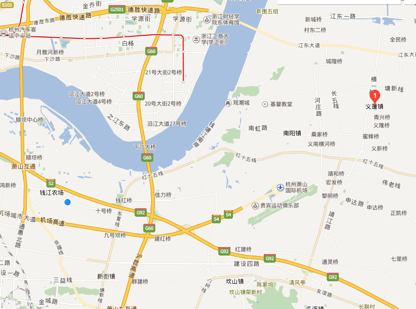 离萧山区义蓬镇最近的地铁站是哪个站-第1张-交通-答答问