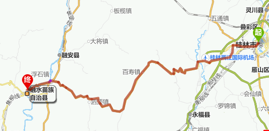 桂林至融水双龙沟景区汽车自驾游路线-第2张-旅游-答答问