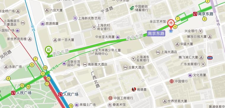 到上海南京东路409号置地广场乘8号线该在哪站下呢-第1张-交通-答答问