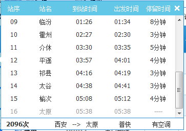 临汾到榆次的火车去太原吗还有哪些站在临汾到太原的中间-第1张-交通-答答问