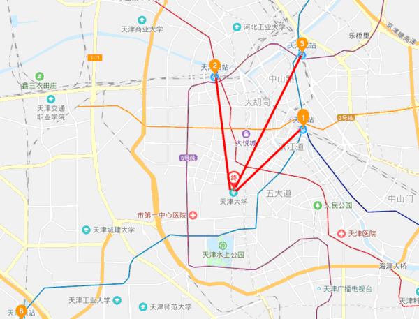 天津哪个火车站离天津大学和南开大学近-第1张-交通-答答问