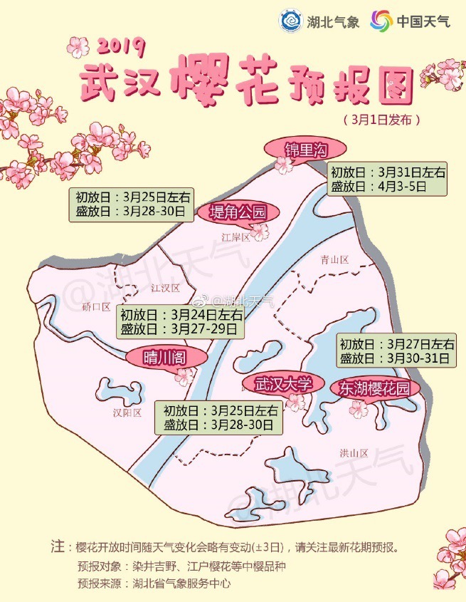 樱花花期-第1张-交通-答答问