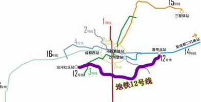 有成都地铁12号线规划图吗-第1张-交通-答答问