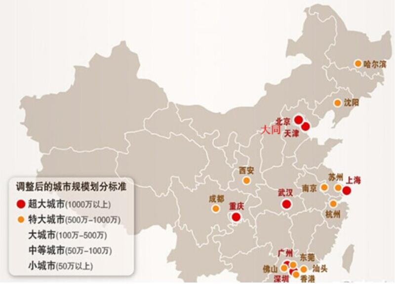 国家层面有无对城市划分等级-第1张-交通-答答问