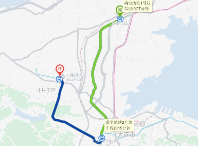 从大连北站到大连飞机场需要多长时间谢谢-第1张-交通-答答问