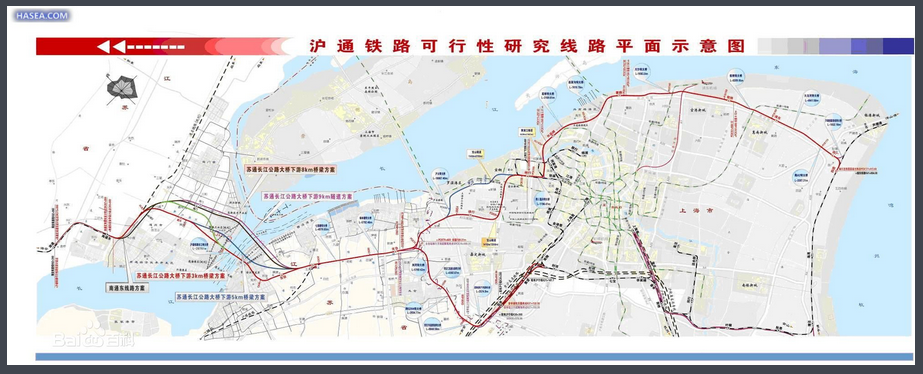 沪通铁路为何要到浦东 沪通铁路作为沿海铁路的重要组成部分，为何在上海要绕一个大圈子到浦东-第1张-交通-答答问