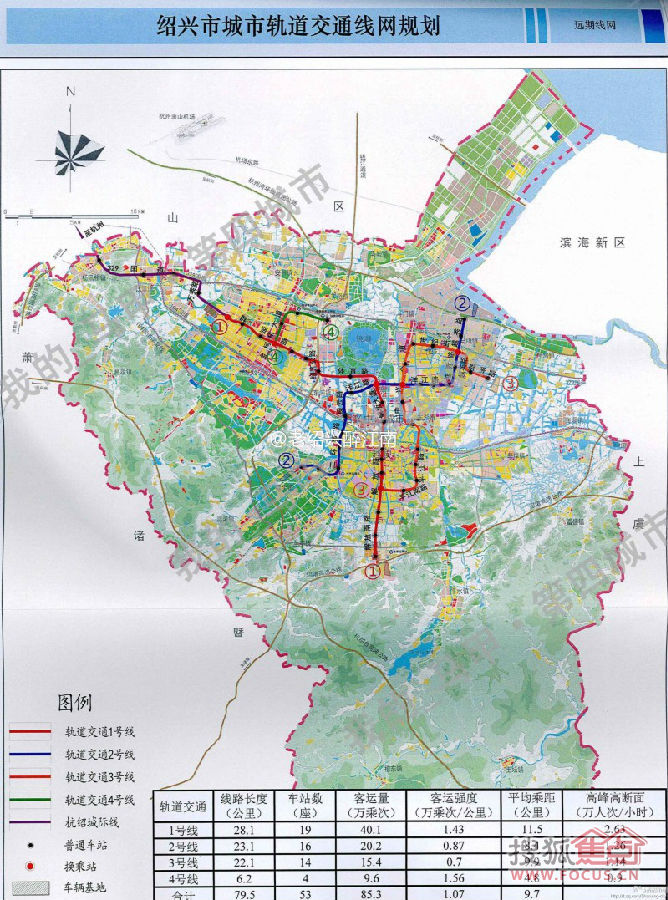 绍兴轨道交通的地铁规划-第1张-交通-答答问