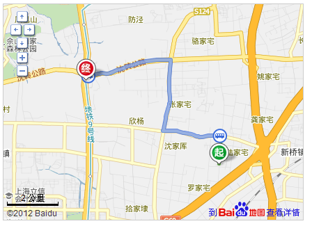 上海佑碧禧实业有限公司到洞泾地铁口4号口坐几路公交车-第1张-交通-答答问