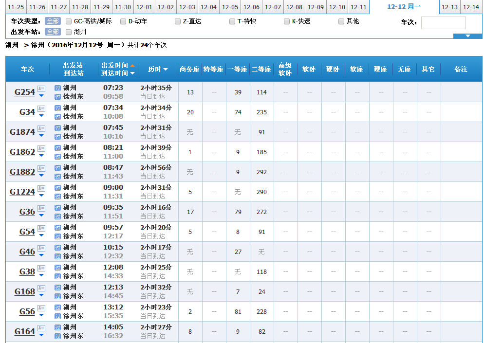 湖州到徐州高铁途几个站-第1张-交通-答答问