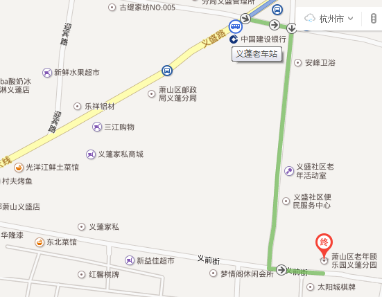江干区金沙湖地铁站到萧山区义蓬镇义前街怎么坐公交-第1张-交通-答答问