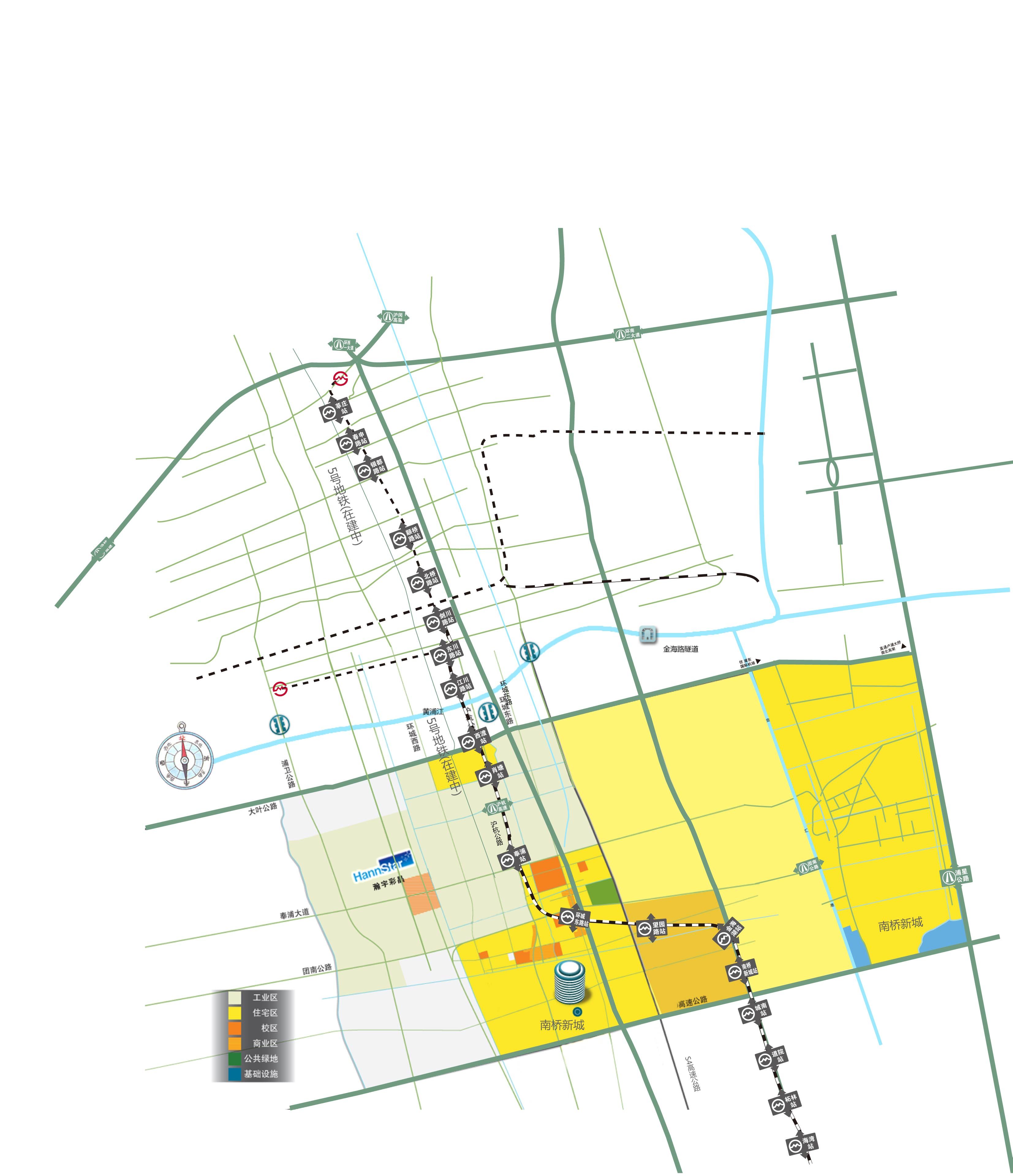 想知道: 上海市 上海地铁5号线延伸段 在哪-第1张-交通-答答问