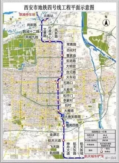 西安地铁最全线路一览 八号环线动工在即-第1张-交通-答答问