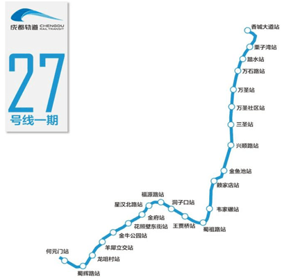 成都27号线线路是怎样的-第1张-交通-答答问