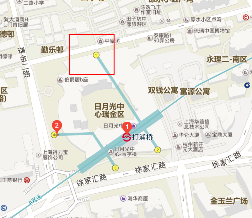 上海9号线打浦桥站1号口在哪-第1张-交通-答答问
