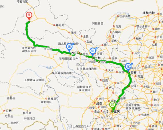 重庆西安兰州敦煌青海湖十天自驾游线路-第1张-旅游-答答问