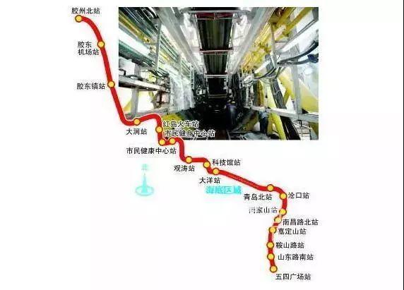 地铁8号线通车时间确定，青岛北站到胶东机场站只需35分钟-第1张-交通-答答问