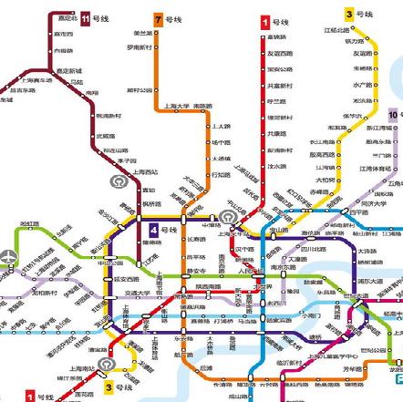 请问上海地铁3号线线路图及运营时间表是怎样的-第1张-交通-答答问