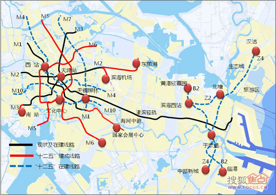 天津地铁2号线东丽湖支线的站点详解-第1张-交通-答答问