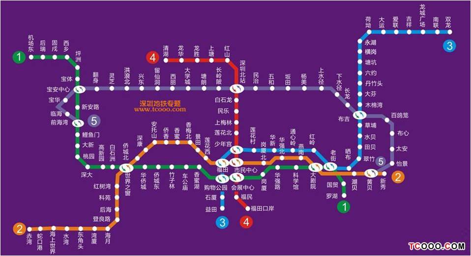 深圳地铁路线-第1张-交通-答答问