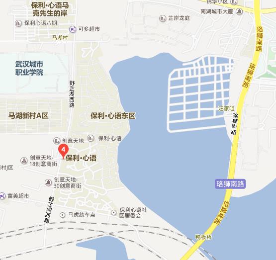 保利心语地铁7号线野芷湖站具体位置-第1张-交通-答答问